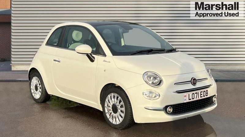 White Used 2022 Fiat 500 Dolcevita Hatchback | £9,450 - Image 1/4