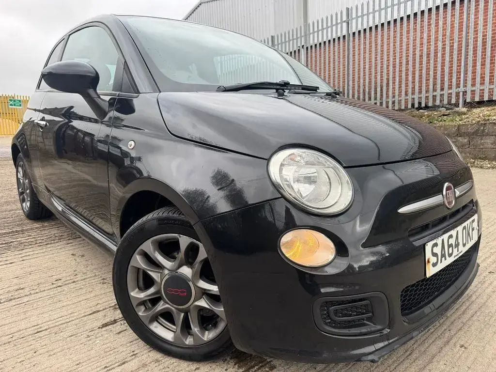 Used Fiat 500 S 69 HP (50 kW) 2014 Black Hatchback