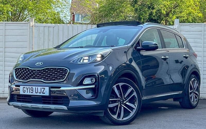 Used Kia Sportage 136 HP (100 kW) 2019 Grey SUV