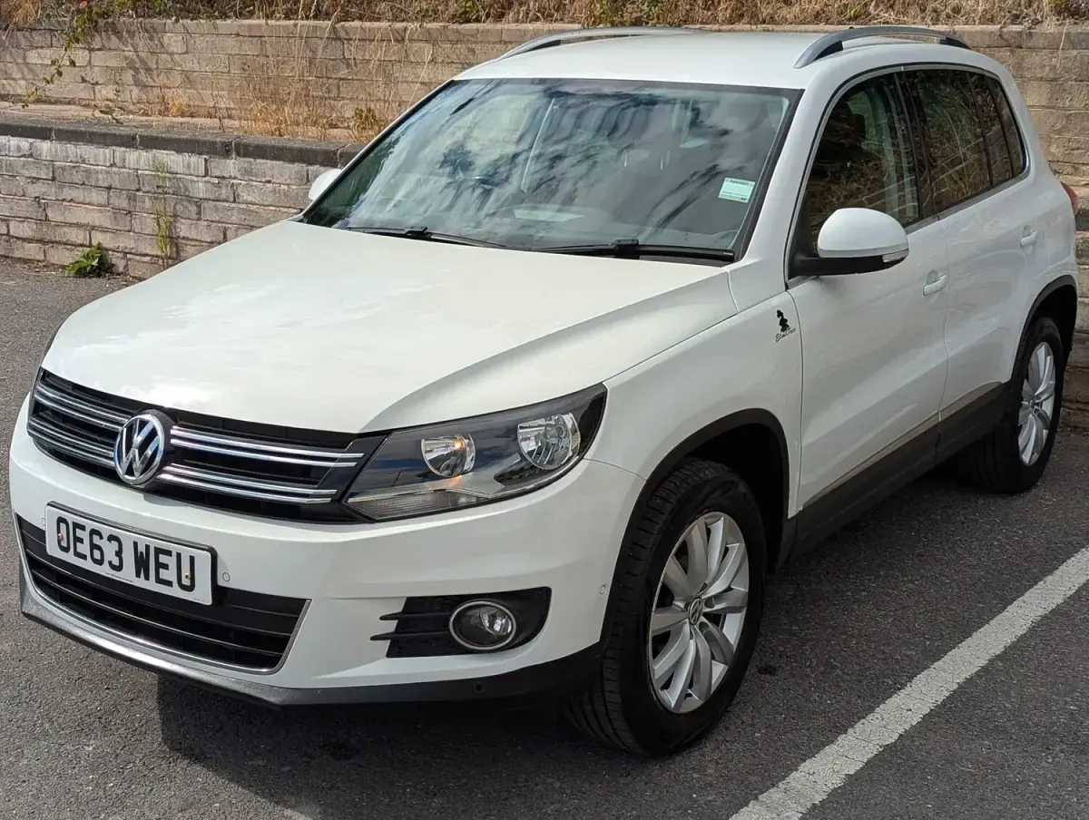 Used VW Tiguan Match 177 HP (130 kW) 2014 White SUV