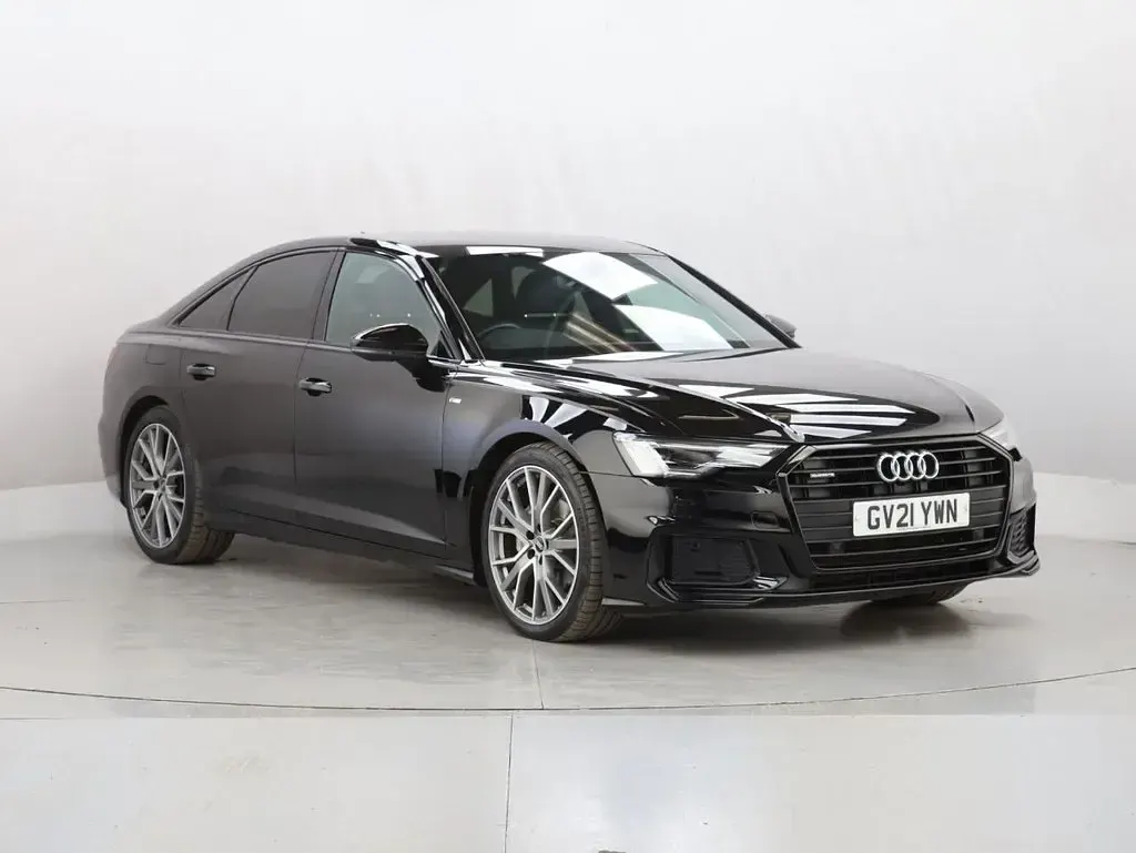 Used Audi A6 Black Edition 204 HP (150 kW) 2021 Black Sedan