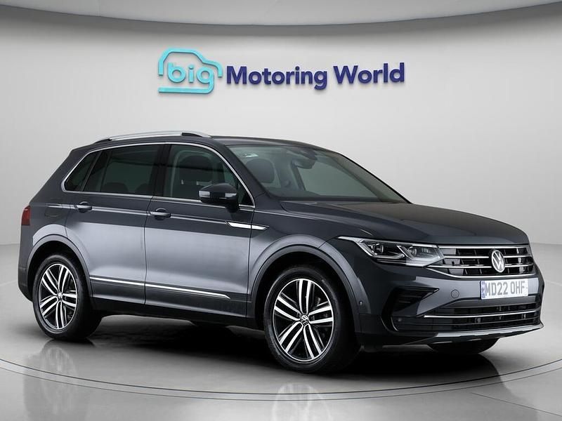 Grey Used 2022 VW Tiguan Elegance SUV | £23,200 (Fair price) - Image 1/1
