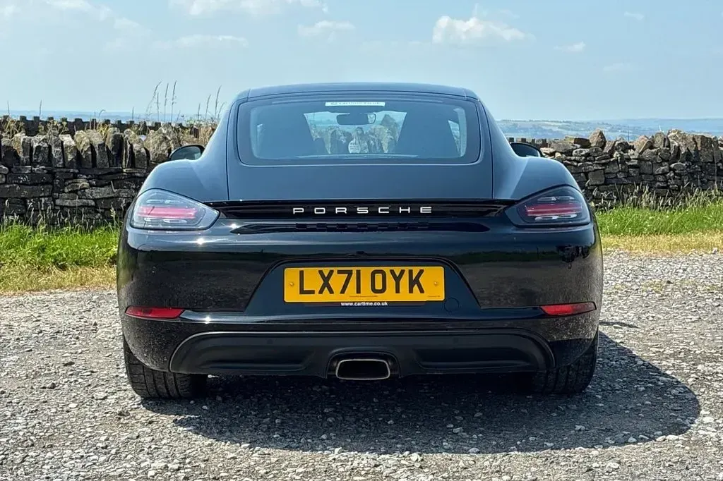 Used Porsche Cayman 2021 Black Coupe