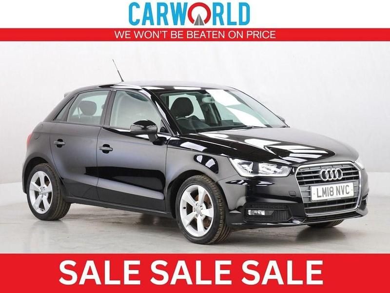 Black Used 2018 Audi A1 Sportback Sport Hatchback | £11,400 (Fair price) - Image 1/3