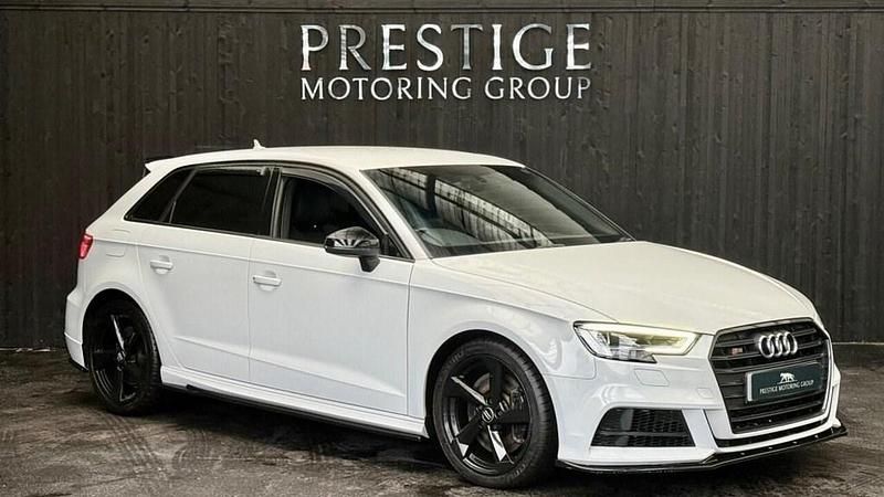 Used Audi S3 Sportback Black Edition 2018 White Hatchback