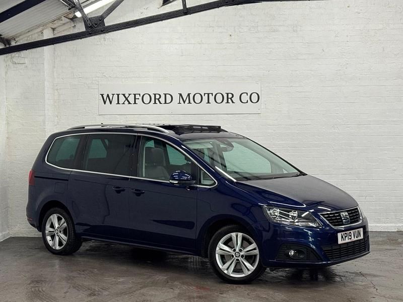 Blue Used 2019 Seat Alhambra XCELLENCE MPV | £12,395 (Fair price) - Image 1/4