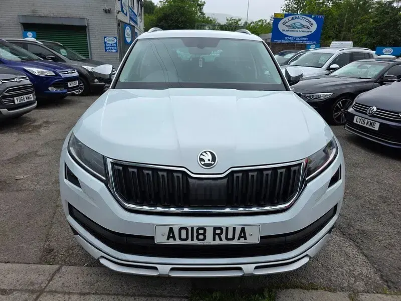 Used Skoda Kodiaq 150 HP (110 kW) 2018 White SUV