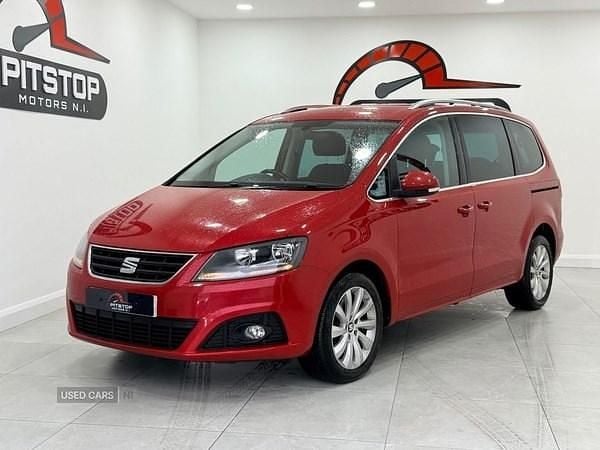 Used Seat Alhambra Ecomotive 150 HP (110 kW) 2017 Red MPV