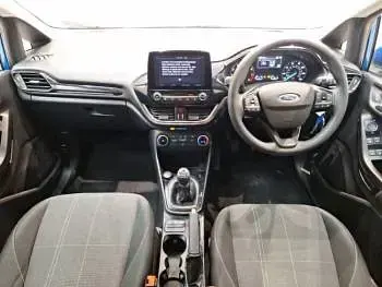 Used Ford Fiesta Trend 75 HP (55 kW) 2020 Blue Hatchback