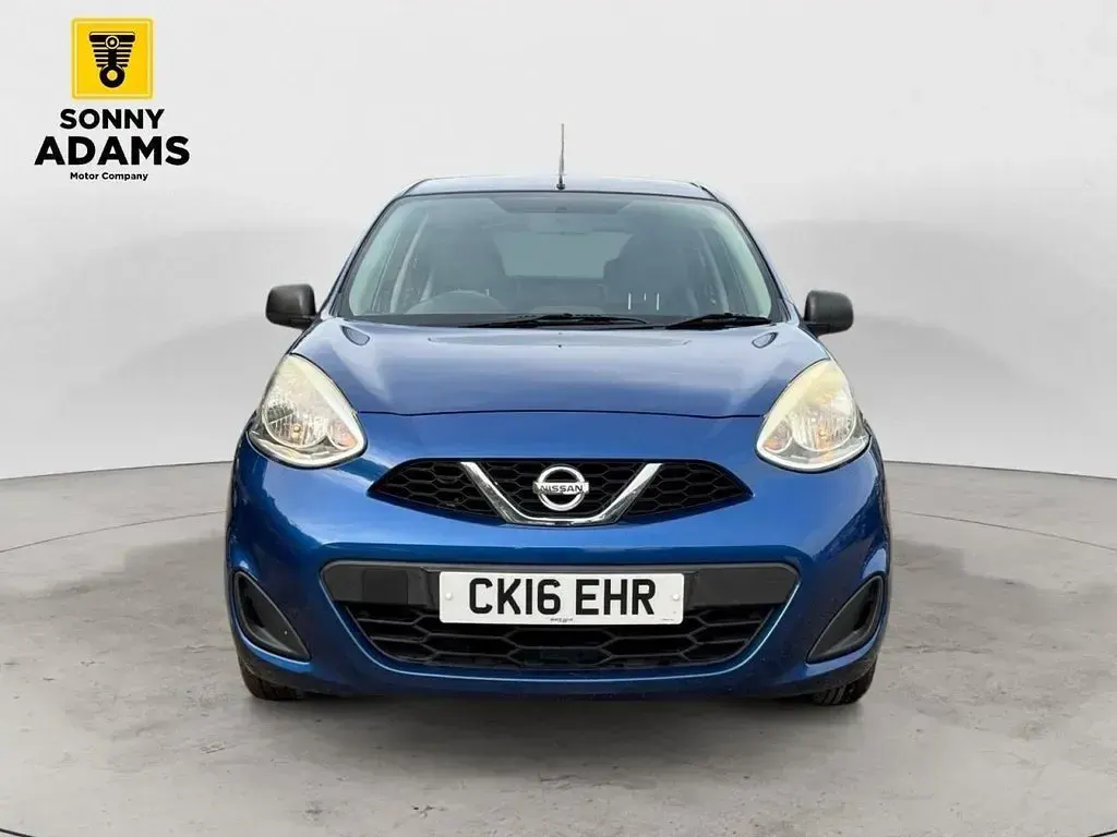 Used Nissan Micra 80 HP (58 kW) 2016 Blue Hatchback