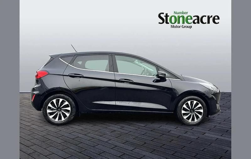Used Ford Fiesta Titanium 123 HP (90 kW) 2024 Black Hatchback