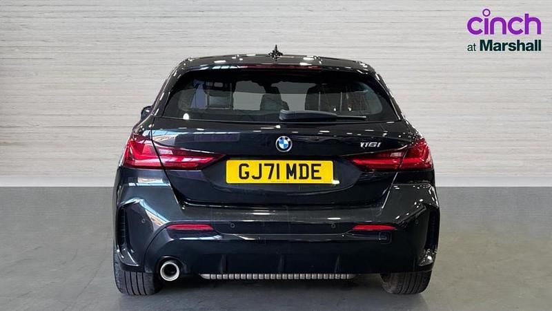 Used BMW 118 M Sport 136 HP (100 kW) 2022 Black Hatchback