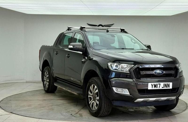 Black Used 2017 Ford Ranger Wildtrack Pickup | £15,940 (Good price) - Image 1/4