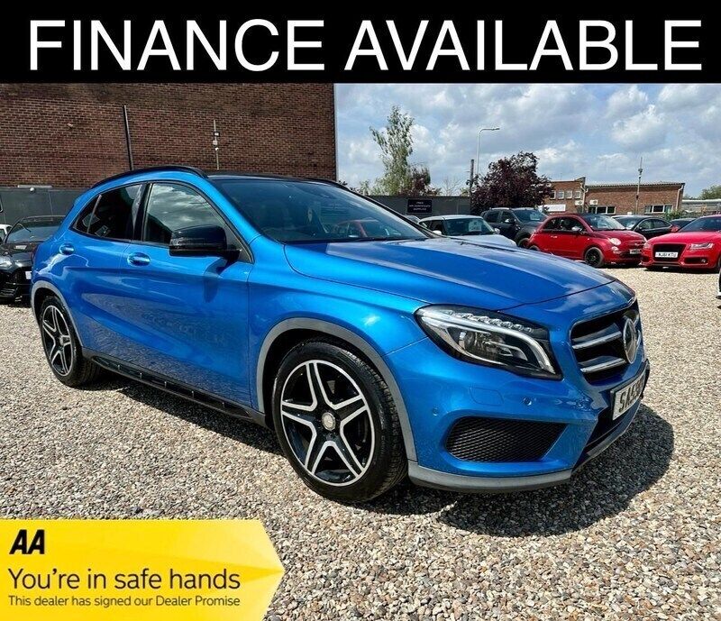 Blue Used 2014 Mercedes GLA250 AMG line SUV | £11,695 (Fair price) - Image 1/3