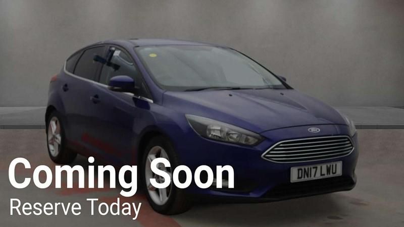 Blue Used 2017 Ford Focus Zetec Hatchback | £6,495 (Good price) - Image 1/4