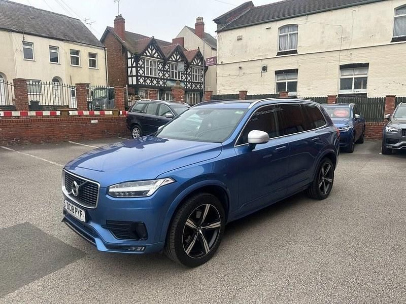Used Volvo XC90 R-Design 235 HP (172 kW) 2018 Blue SUV