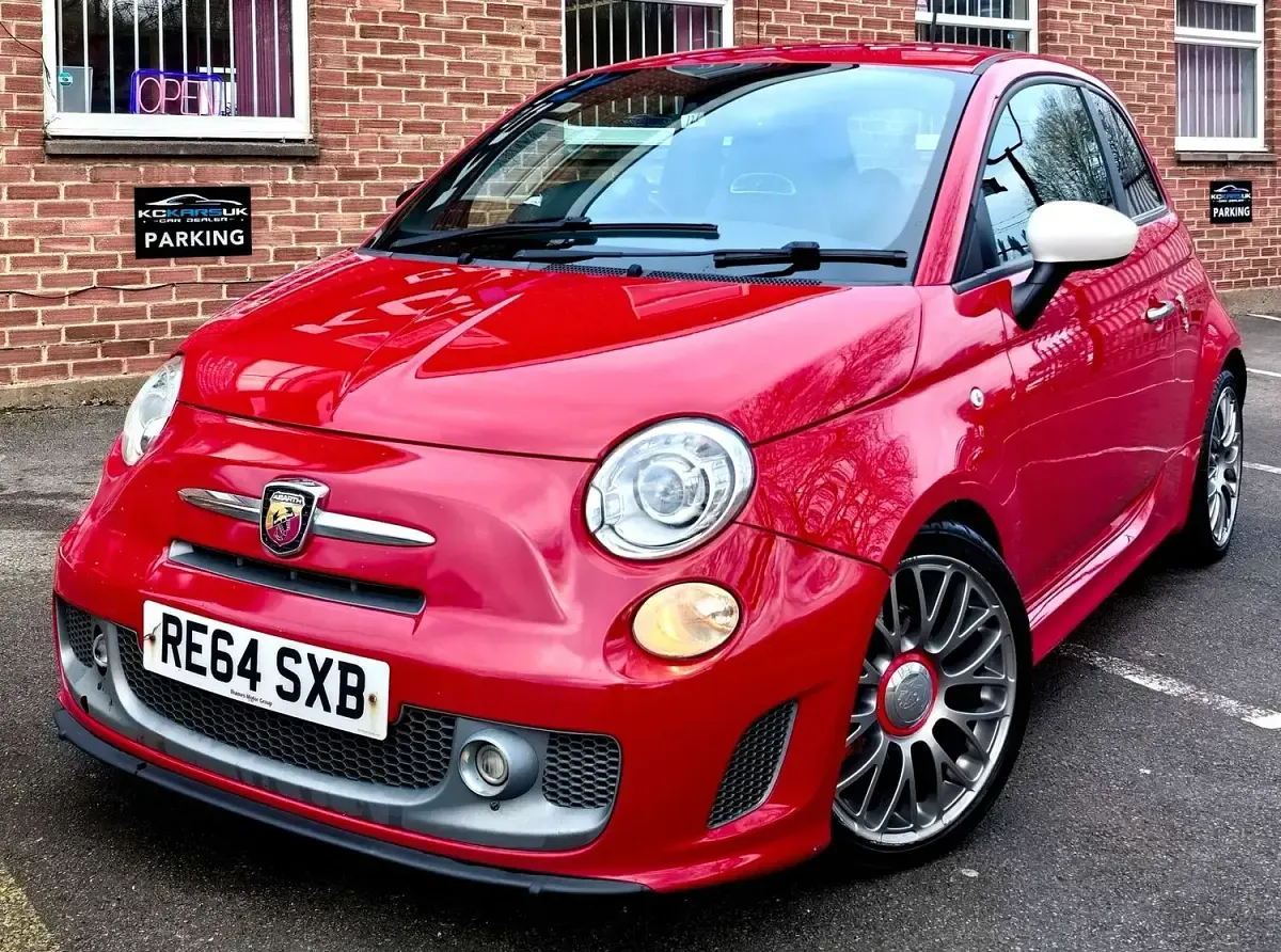 Used Abarth 595 Turismo 160 HP (117 kW) 2014 Red Hatchback