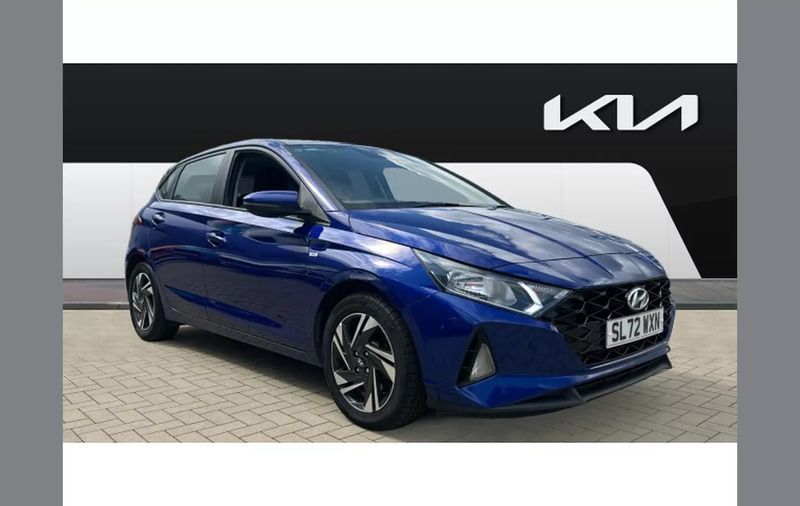 Blue Used 2022 Hyundai i20 SE Hatchback | £12,433 (Fair price) - Image 1/4
