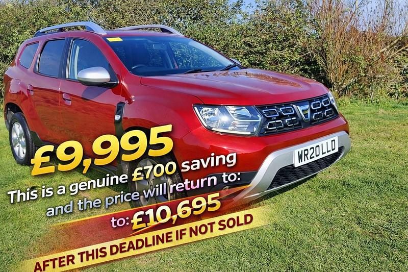 Used Dacia Duster Comfort 100 HP (73 kW) 2020 Red SUV