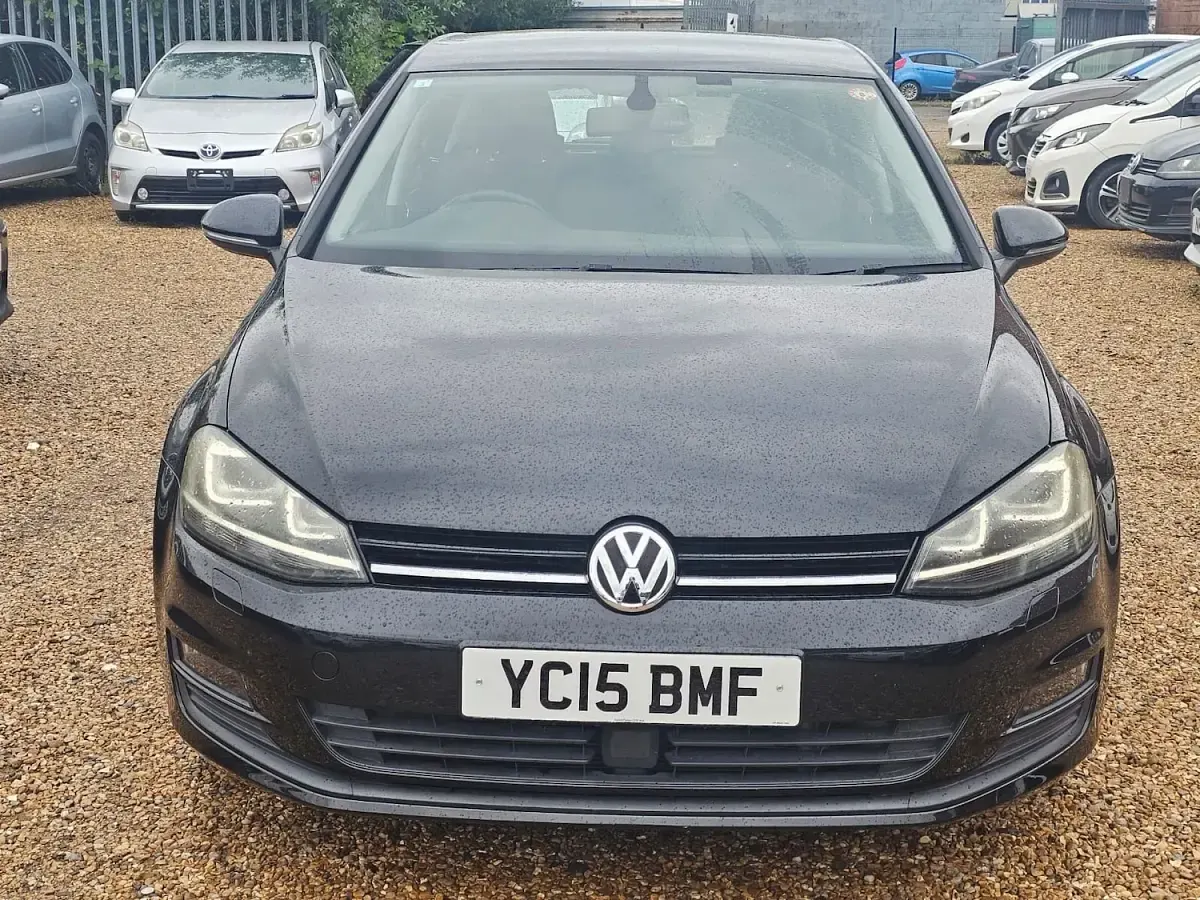 Used VW Golf VII 2015 Black Hatchback