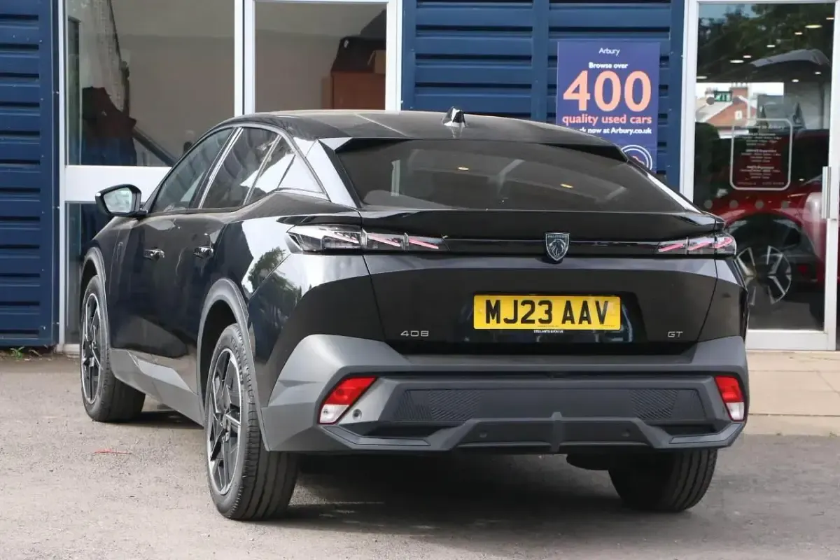 Used Peugeot 408 GTi 129 HP (94 kW) 2023 Black SUV