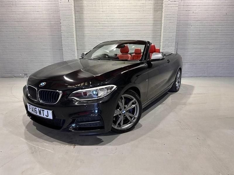 Used BMW M235 Comfort Edition 326 HP (239 kW) 2016 Black Cabriolet