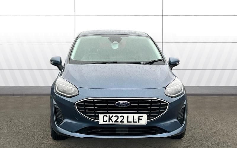 Used Ford Fiesta Titanium 101 HP (74 kW) 2022 Blue Hatchback
