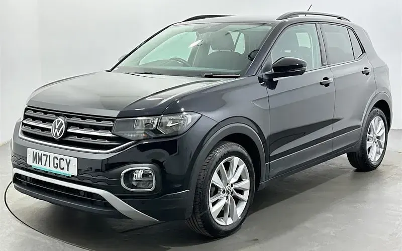 Usado VW T-Cross Active 110 HP (80 kW) 2021 Preto SUV
