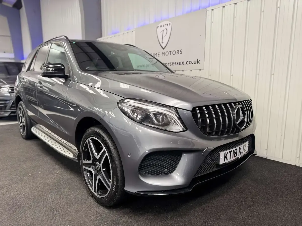 Used Mercedes GLE350 AMG 258 HP (189 kW) 2018 Grey SUV