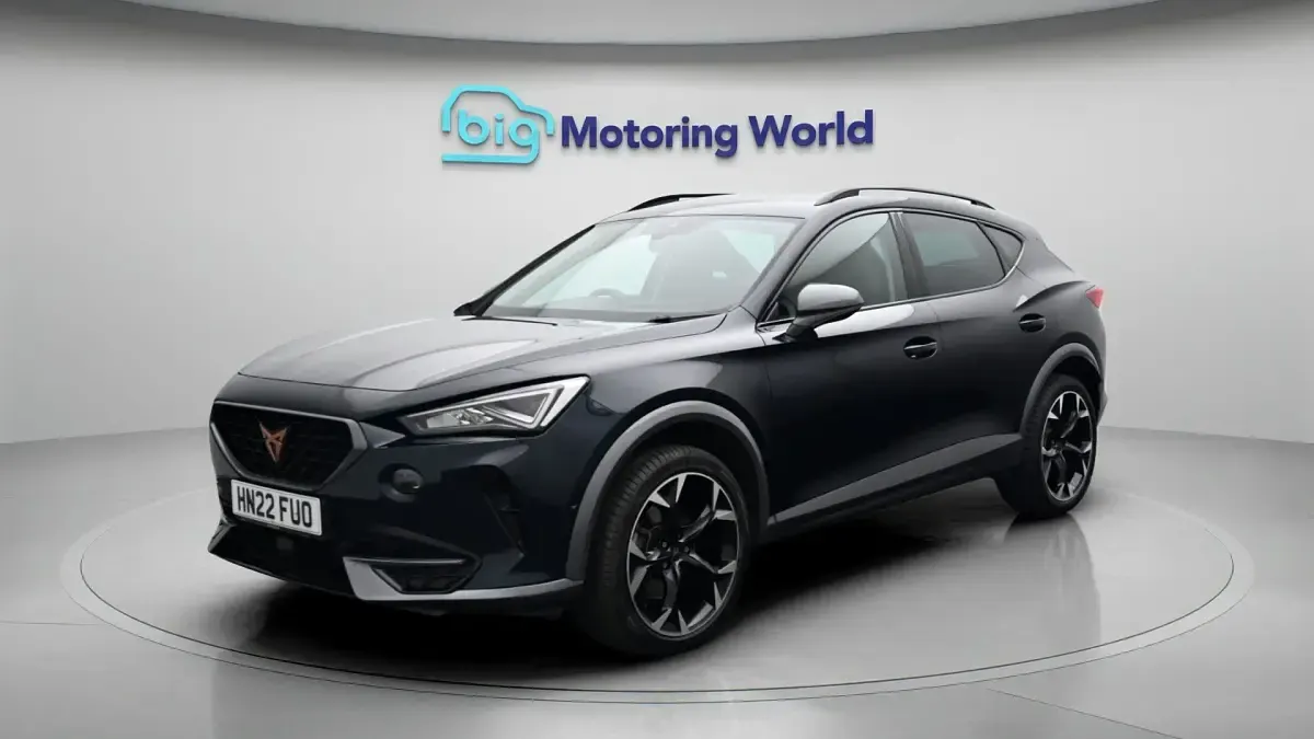 Used Cupra Formentor 148 HP (108 kW) 2022 Blue SUV