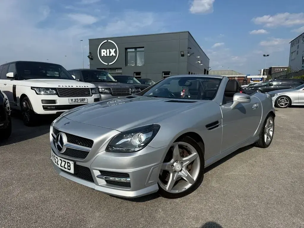 Used Mercedes SLK200 AMG 2012 Silver Cabriolet