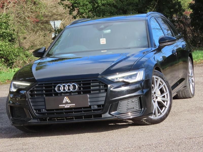 Used Audi A6 Black Edition 204 HP (150 kW) 2022 Black Estate