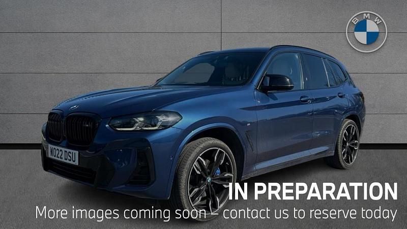 Used BMW X3 M Sport 355 HP (261 kW) 2022 Blue SUV