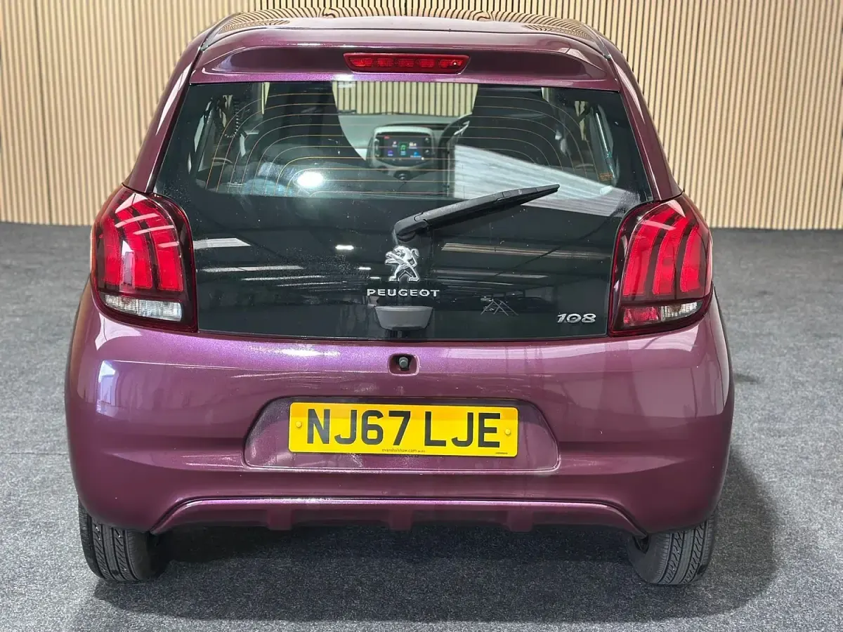Used Peugeot 108 Active 2017 Purple Hatchback