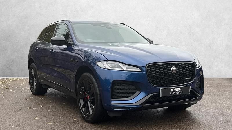 Blue Used 2023 Jaguar F-Pace R-Dynamic SUV | £31,490 (Fair price) - Image 1/4