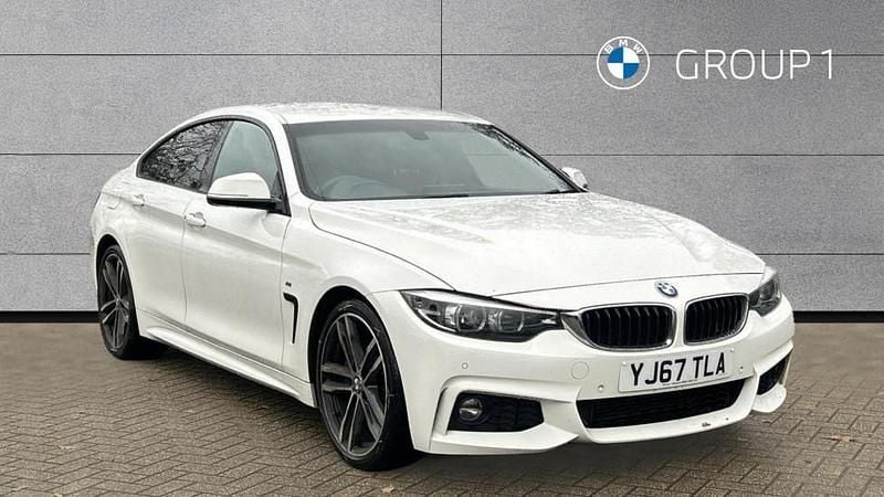 White Used 2018 BMW 430 Gran Coupé M Sport Coupe | £14,495 (Expensive) - Image 1/4