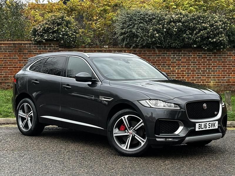 Grey Used 2016 Jaguar F-Pace S SUV | £17,499 (Good price) - Image 1/4