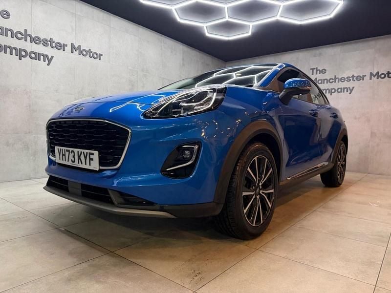 Used Ford Puma Titanium 125 HP (91 kW) 2023 Blue SUV