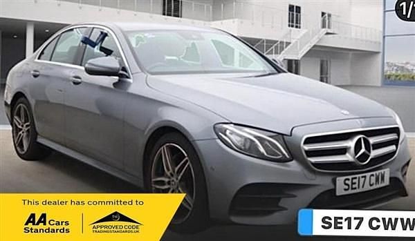 Grey Used 2017 Mercedes E200 AMG line Sedan | £12,890 (A bit pricey) - Image 1/2