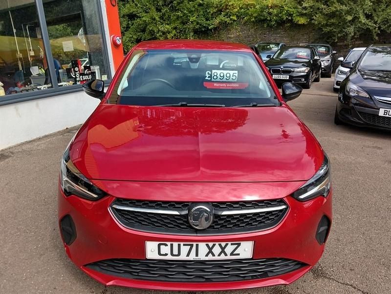 Used Vauxhall Corsa 2021 Red Hatchback