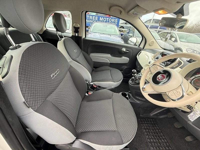 Used Fiat 500 Pop Star 69 HP (50 kW) 2017 White Hatchback