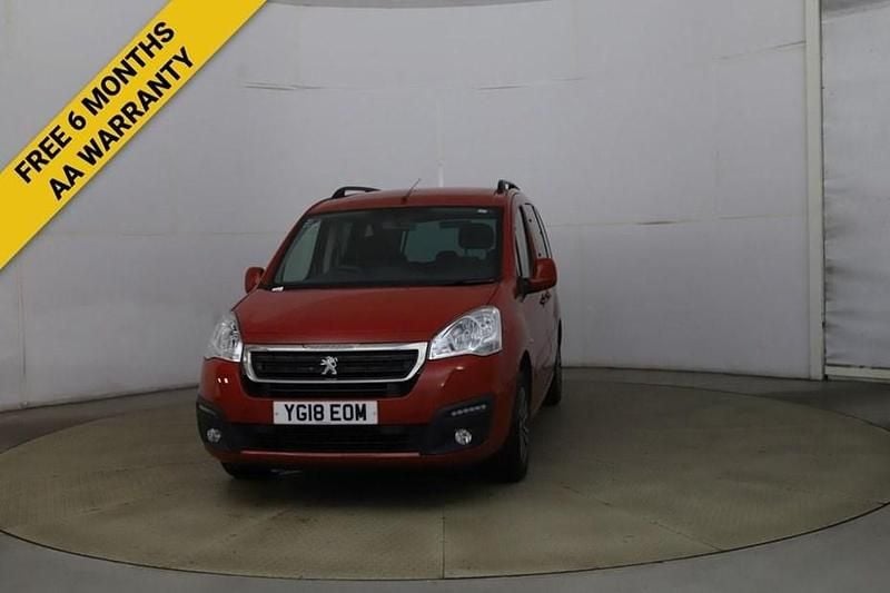 Red Used 2018 Peugeot Partner Tepee Active MPV | £9,150 (Fair price) - Image 1/1