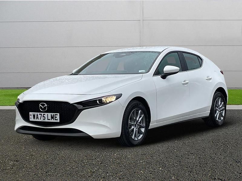 Used Mazda 3 Prime-Line 140 HP (102 kW) 2025 White Hatchback