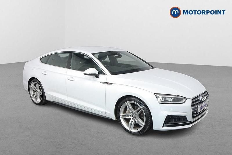 Used Audi A5 S-Line 190 HP (139 kW) 2019 White Coupe