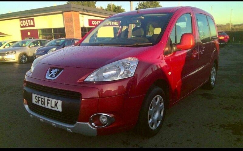 Red Used 2011 Peugeot Partner Tepee S MPV | £6,495 (A bit pricey) - Image 1/4