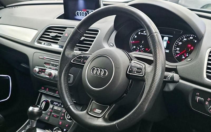 Used Audi Q3 S-Line 150 HP (110 kW) 2018 Black SUV