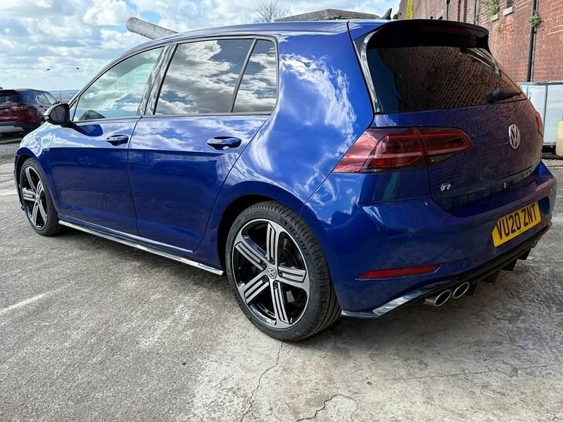 Used VW Golf VII R 300 HP (220 kW) 2020 Blue Hatchback