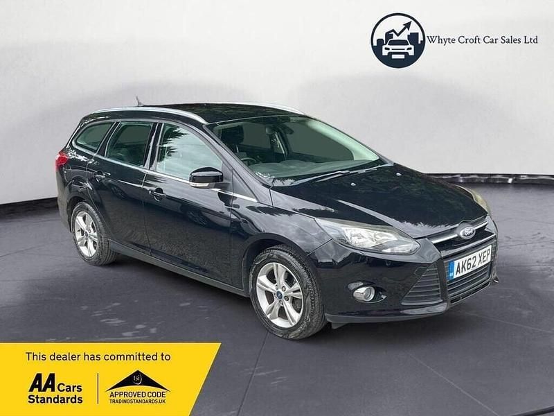 Black Used 2012 Ford Focus Zetec Estate | £5,995 (Fair price) - Image 1/3