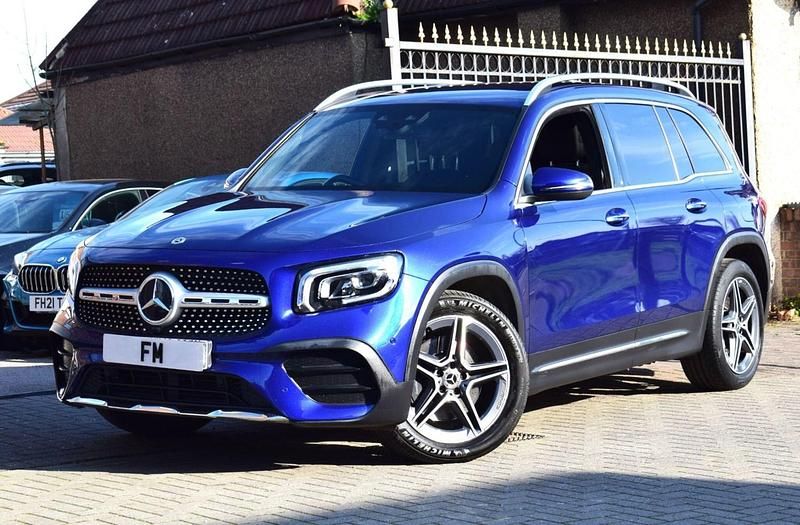 Used Mercedes GLB220 AMG Line Premium 190 HP (139 kW) 2021 Blue SUV