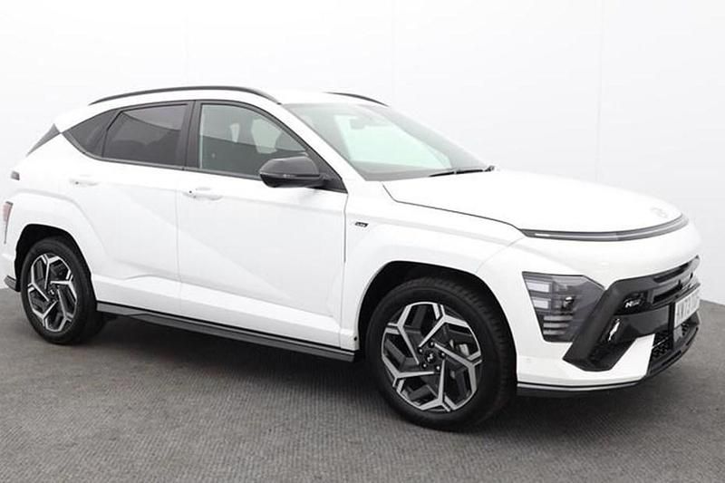 Used Hyundai Kona N Line 141 HP (103 kW) 2023 White SUV